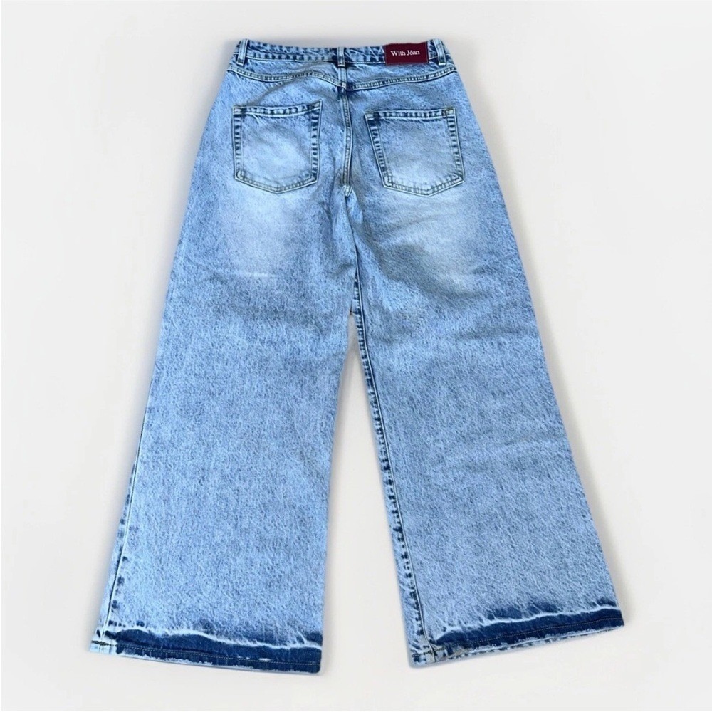With Jean Women's Alex Jeans Light Wash Size XS - Picture 3 of 14